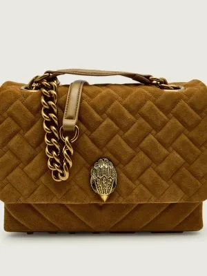 Kurt Geiger Torebka na ramię LARGE KENSINGTON | zamsz