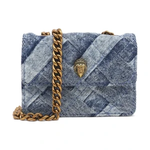 Kurt Geiger Torebka na ramię MICRO KENSINGTON | denim