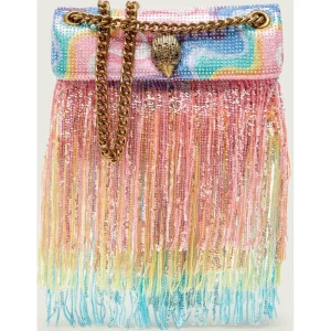 Kurt Geiger Torebka na ramię MINI KENSINGTON FRINGE