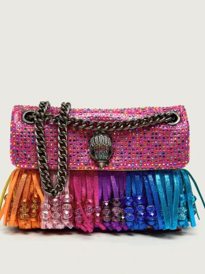 Kurt Geiger Torebka na ramię MINI KENSINGTON FRINGES