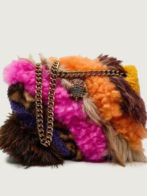 Kurt Geiger Torebka na ramię MINI KENSINGTON | shearling