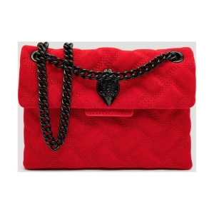 Kurt Geiger Torebka na ramię MINI KENSINGTON | zamsz