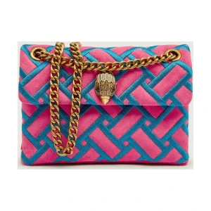 Kurt Geiger Torebka na ramię MINI KENSINGTON | zamsz