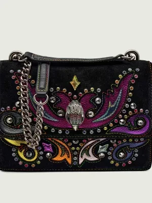 Kurt Geiger Torebka na ramię SHOREDITCH WESTERN | zamsz