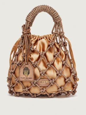 Kurt Geiger Torebka wieczorowa MACRAME CRYSTAL