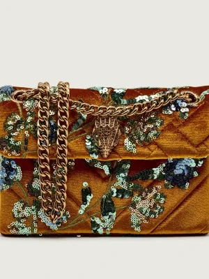 Kurt Geiger Torebka wieczorowa VELVET MINI KENSINGTON