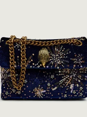 Kurt Geiger Torebka wieczorowa VELVET MINI KENSINGTON