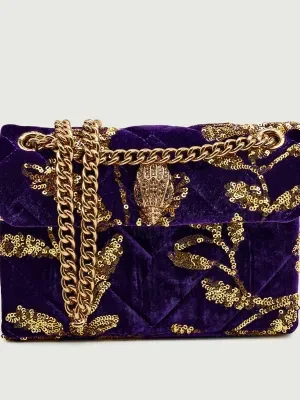 Kurt Geiger Torebka wieczorowa VELVET MINI KENSINGTON