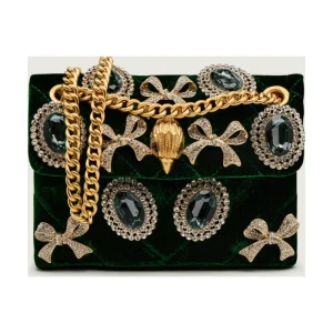 Kurt Geiger Torebka wieczorowa VELVET MINI KENSINGTON