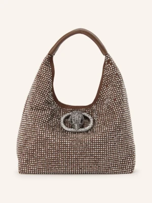 Kurt Geiger Torebka Z Kamieniami Ozdobnymi braun
