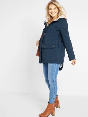 Kurtka 3 w 1 dla ciężarnych i karmiących piersią, na miękkiej podszewce bonprix