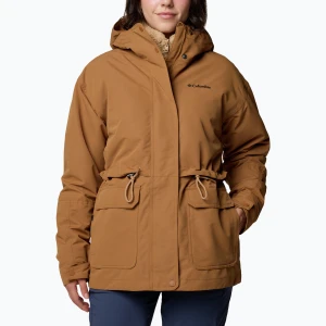 Kurtka 3w1 damska Columbia Drop Ridge II Interchange camel brown