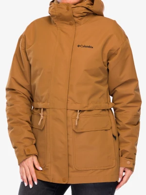 Kurtka 3w1 damska Columbia Drop Ridge II Interchange Jacket - camel brown