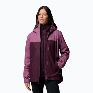 Kurtka 3w1 damska Columbia Hikebound II Interchange antique mauve / moonvista Fioletowy