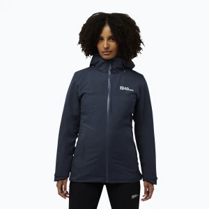 Kurtka 3w1 damska Jack Wolfskin Hunberg 3In1 midnight sky