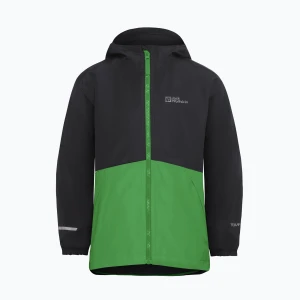 Zdjęcie produktu Kurtka 3w1 dziecięca Jack Wolfskin Iceland 3IN1 mystic geen Zielony