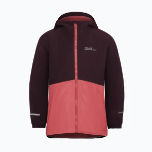 Zdjęcie produktu Kurtka 3w1 dziecięca Jack Wolfskin Iceland 3IN1 sunset coral Różowy