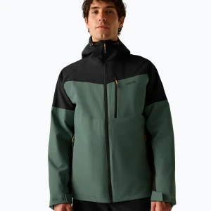Kurtka 3w1 męska REGATTA Wentwood 3in1 dark forest green / black