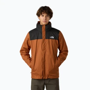 Kurtka 3w1 męska The North Face Evolve II Triclimate burnt umber/asphalt grey