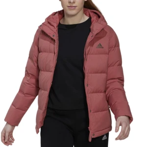 Kurtka adidas Helionic Hooded Down HG8745 - czerwona