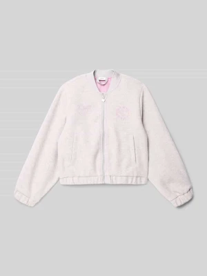 Kurtka baseballowa o kroju regular fit z imitacji wełny s.Oliver RED LABEL