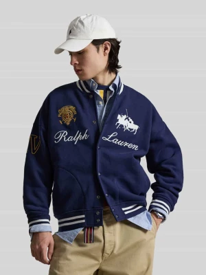 Kurtka baseballowa o kroju regular fit z mieszanki bawełny Polo Ralph Lauren