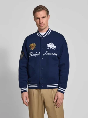 Kurtka baseballowa o kroju regular fit z mieszanki bawełny Polo Ralph Lauren