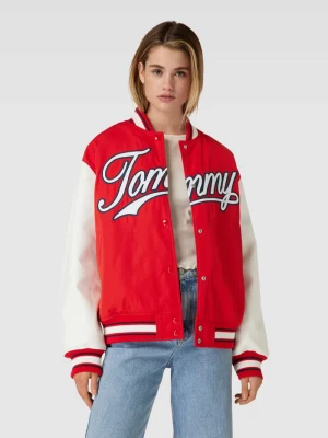 Kurtka baseballowa z wyhaftowanym logo model ‘LETTERMAN’ Tommy Jeans