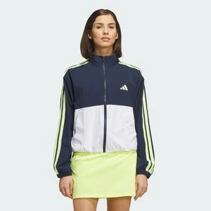 Kurtka Beyond The Course Twistweave ze wzorem z blokami kolorów i suwakiem na całej długości Adidas