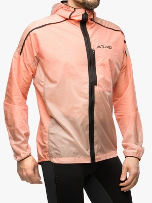 Kurtka biegowa adidas TERREX Agravic Windweave Windbreaker - semi impact orange