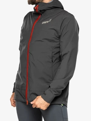 Kurtka biegowa Inov-8 VentureLite Jacket FZ - graphite/orange