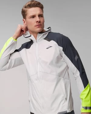 Kurtka Biegowa Męska Brooks Run Visible Convertible Jacket