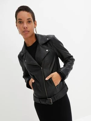 Kurtka biker bonprix