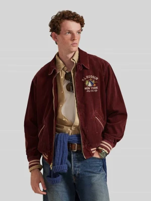 Kurtka bluzon z sztruksu bawełnianego, krój regular fit Polo Ralph Lauren