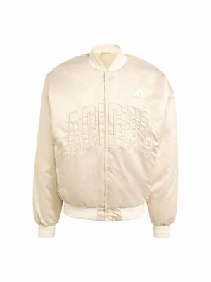 Kurtka Bomber Adidas beżowy