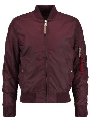 Kurtka Bomber Alpha Industries bordowy