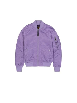 Kurtka Bomber Alpha Industries liliowy