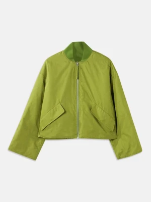 Kurtka Bomber Closed zielony