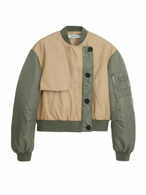 Kurtka Bomber Desigual brązowy