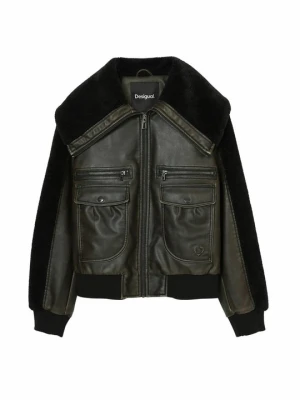 Kurtka Bomber Desigual czarny