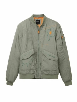 Kurtka Bomber Desigual zielony