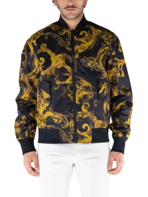 Kurtka Bomber Double-Face wodniste Versace Jeans Couture
