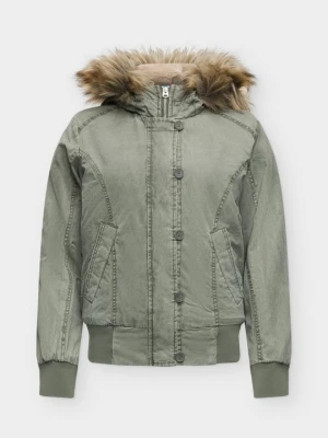 Kurtka bomber Hollister Co. oliwkowy
