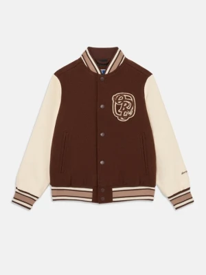 Kurtka Bomber Jack&Jones bordowy