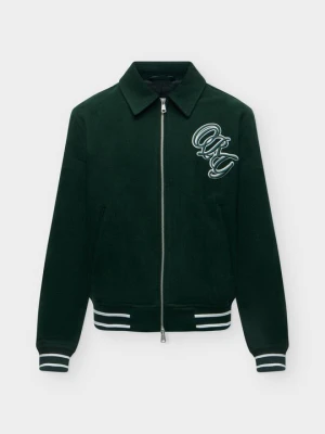 Kurtka Bomber Jack&Jones ciemnozielony