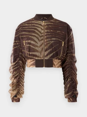 Kurtka Bomber Just Cavalli brązowy