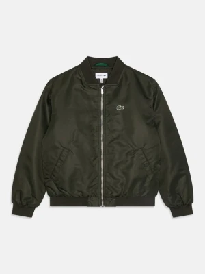 Kurtka Bomber Lacoste ciemnozielony