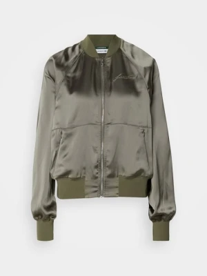 Kurtka Bomber Lacoste oliwkowy