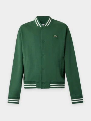 Kurtka bomber Lacoste zielony
