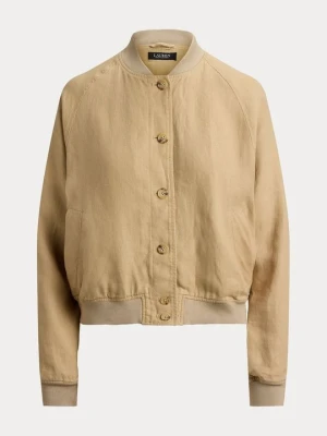Kurtka Bomber Lauren Ralph Lauren jasnobrązowy